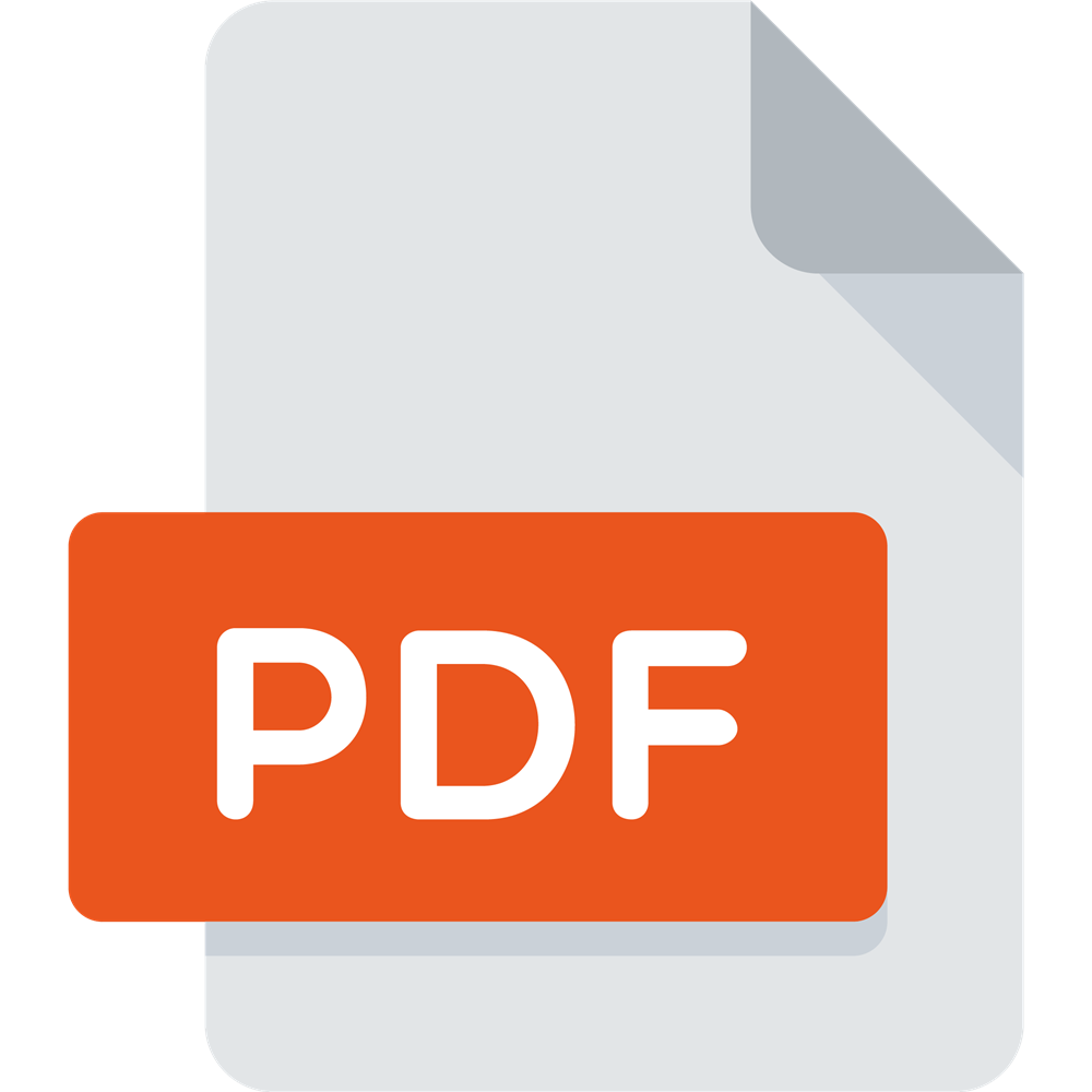 Иконка документа в формате pdf